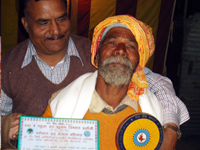 Sri Devanand Shukla (Social worker) get the honour of Ganga Seva Samman