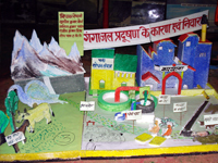 Model display importance of biofertilizer