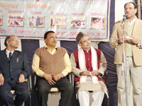 Ganga Exhibition  - Dr. Chandra Shekhar Pran Director Nehru Yuva Kendra