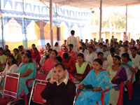 A view of Environmental Seminar held in the exhibition campus