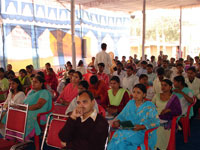 A view of Environmental Seminar held in the exhibition campus